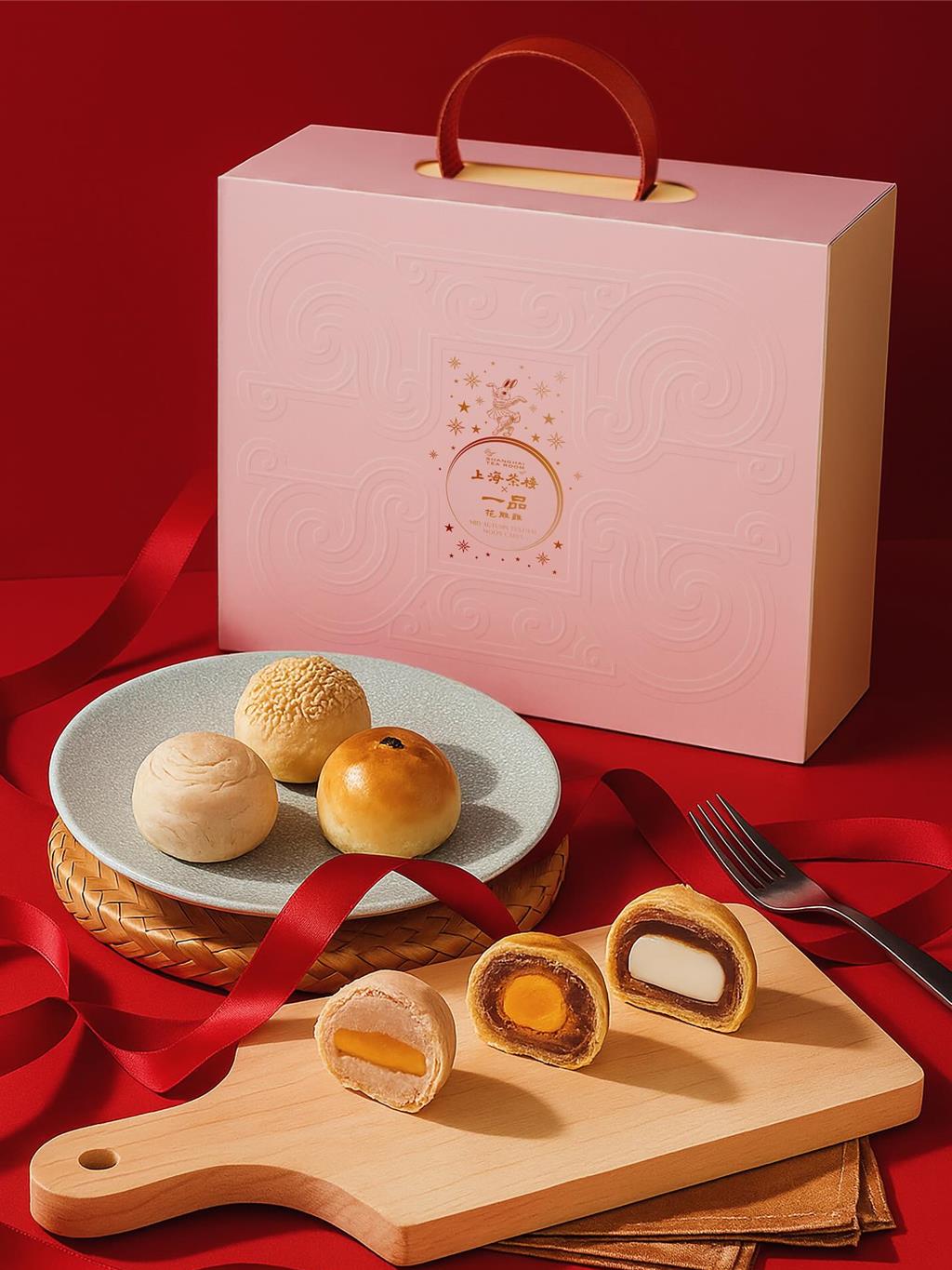 微風上海茶樓X一品花雕雞中秋聯名禮盒,推薦價1428元。(微風提供)