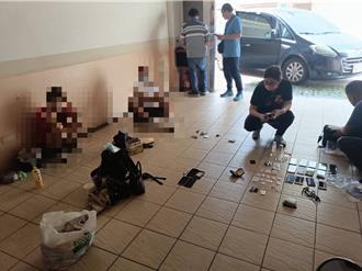 情侶檔選摩鐵交易毒品 趁「楊柳」來襲換據點仍被逮