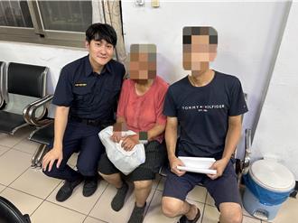  8旬失智婦清晨迷途至深夜 中壢警團隊合作助返家