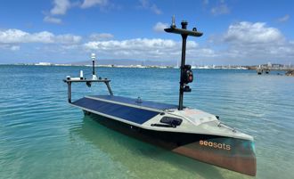 美國「光魚」無人艇在太平洋被大陸055驅逐艦跟蹤 最近距離僅數公尺