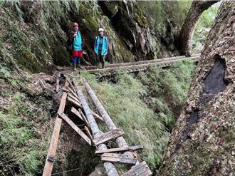 楊柳颱風重創玉山！主峰步道倒木阻斷暫封閉
