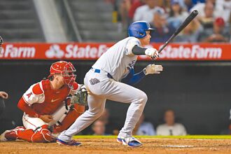 MLB》大谷首敲三殺打 第43轟討回來