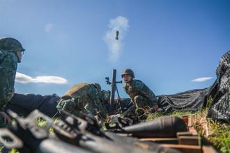 109旅步5營教育召集 迫砲訓練彈射擊 奠定後備戰力