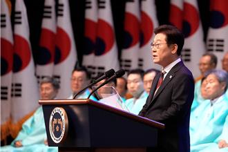 韓國慶祝光復節80周年 李在明：不尋求「吸收北韓統一」