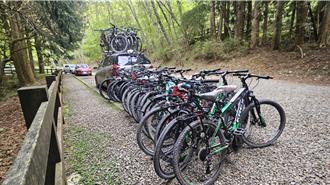 雪霸国家公园抓违规 自行车租赁业者未经许可挨罚3千