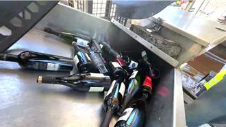 聞到酒香就心痛！基隆銷毁2千瓶查扣私酒   在場都要醉了