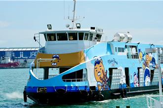高雄輪船公司聯名人氣IP 「KAKAO FRIENDS」主題航班今起航