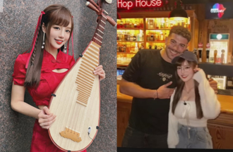 琵琶女神闖紅燈區搭訕德國洋男！遭罵「台女EZ」無奈反擊了