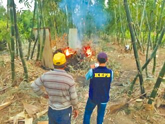 AI抓空汙 燕巢、大社露天燃燒減2成