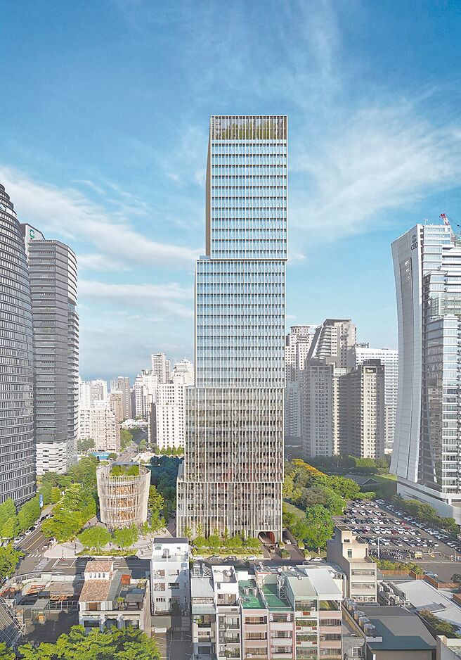 聯聚建設攜手義大利國際建築團隊ACPV ARCHITECTS，第四季在七期推出豪辦新地標「聯聚中衡大廈」。圖／取自聯聚官網