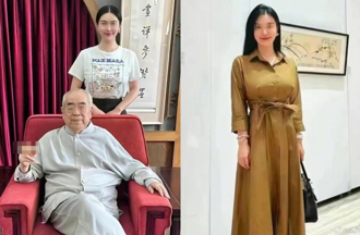87岁书法大师娶小50岁女模 传古董遭妻搬光变卖「他被控制行动」