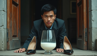 超噁！妹子「聞濃厚嘉明味」嚇壞了 20歲男打手槍精液倒入女鞋