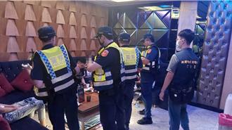 桃園警臨檢視聽歌唱城 密室暗藏21泰國年輕坐檯妹