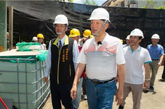 郭智輝微服出訪嘉南災區 災民感意外讚1句