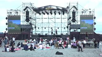 挺過楊柳14級強風！台東金崙音樂節登場 滿州鄉長帶團取經