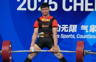 成都世运》突破腰带故障危机 谢宗庭连两届健力摘银