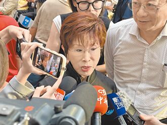 參選國民黨黨主席 洪秀柱喊話盧 勿瞻前顧後