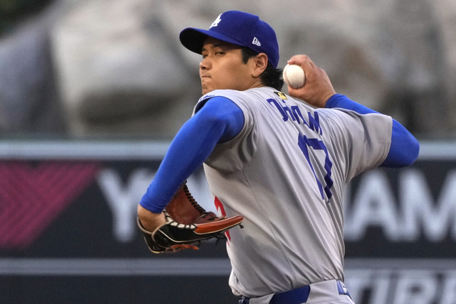 道奇近期牛棚狀況不佳，日媒拋出大谷翔平轉任守護者的想法。（圖／美聯社）