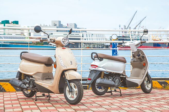 PGO J-bubu 115「抹茶绿」、「奶茶色」夏季人气车色，完美结合时尚与实用性。（PGO提供）