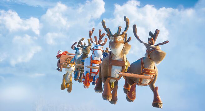 电影《驯鹿大冒险：超越北极光》用可爱的动画故事传递正能量。（海鹏提供）