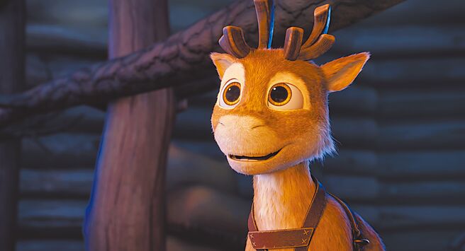 电影《驯鹿大冒险：超越北极光》讲述年轻小英雄驯鹿尼可，学会透过自己的方式来拥抱天赋。（海鹏提供）