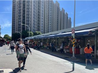 桃园忠贞市场街道大改造 拓宽道路融入眷村风
