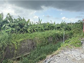 大寮排水擋土牆老舊崩塌、地基掏空 高市府回應處理方式