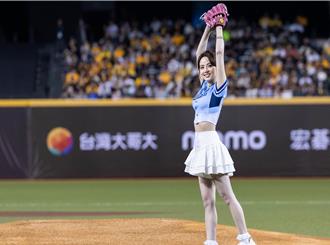 首度進入大巨蛋開球！阿諾展現「超狂身材」事前緊張到快吐