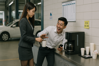 噁男偷拍女同事裙底　汽车服务厂「这样处理」遭PO网控诉