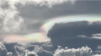 影》台東天空驚見「彩虹雲」！民眾驚呼超夢幻