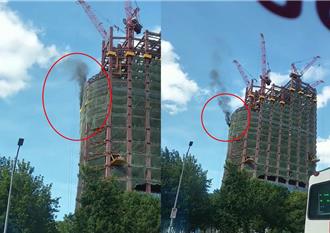 北市雙子星大樓再傳火警　市府開罰3萬元勒令停工