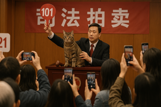 鏟屎官欠債害主子被法拍　狸花貓「2千起」遭網友瘋搶