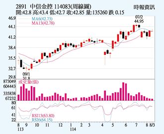 中信金 雙引擎動能強