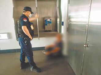 機捷A6站內偷拍 警埋伏逮人