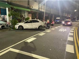 衝撞路邊車輛駕駛不見蹤影 警沿線找人「原來是酒駕」