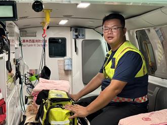 不是所有英雄都穿著披風 彰化板模工人張博皓獲全國救護志工菁英