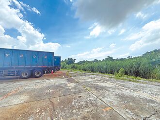 大寮擋土牆地基掏空 民憂公安