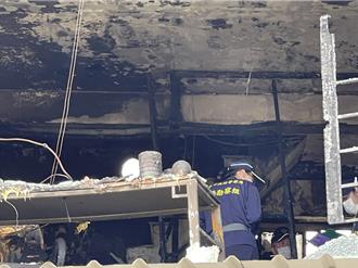 林園3死大火起火點曝光  初判為1樓早餐店   老闆移送法辦