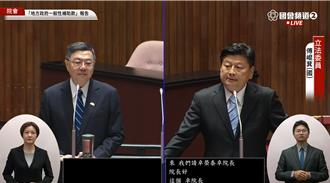 有辭意？ 卓榮泰：盼任何人當院長  立院審預算能合憲