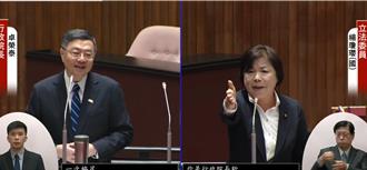 杨琼璎轰政院删地方补助款   卓回呛：委员感受中央的痛苦吗？