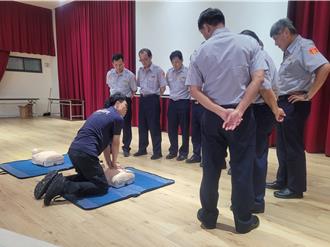 義警技能再升級！大雅分局強化救護與協勤能量