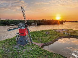 德元埤荷兰村如欧风小镇  连花甲少年都「趣」旅行！