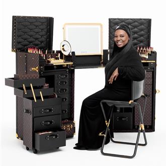 LV首發彩妝系列 眼影盤 唇膏力戰精品美妝圈