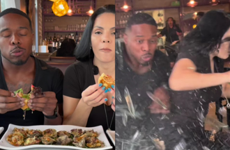 网红吃播「被怪车撞飞」失控画面全拍下！晒病床照险变最后一餐