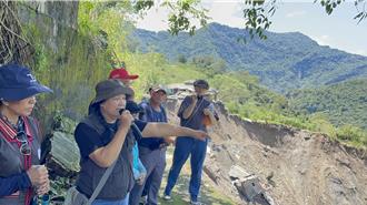  豪雨釀三地門大社部落崩塌  綠委喊話列災區重建