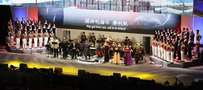 国防部举办音乐会，传达军民守护美丽家园意象。图为去年八二三战役胜利音乐会。（本报资料照片）