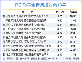 資金活水來 REITs吹反攻號角