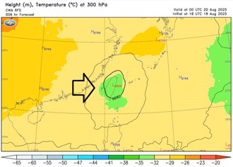 「冷心低壓」籠罩台灣上空 鄭明典：午後打雷會兇一點
