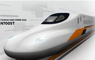 高鐵新車首曝光！「白黑橘塗裝」預計明年8月抵台