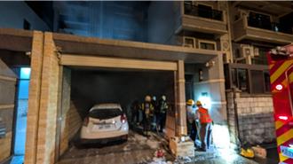 桃園觀音深夜住宅火警 女移工一度受困